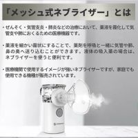 RAMEDICO メッシュ式ネブライザーとは？